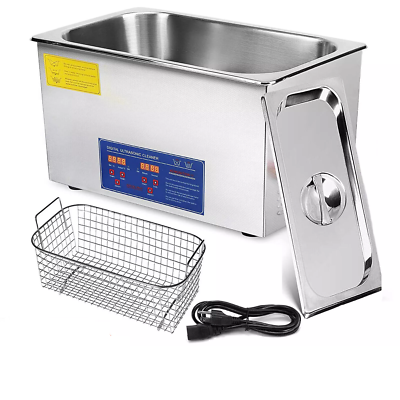 22L Ultrasonic Cleaner with Timer Heating Machine Digital Sonic