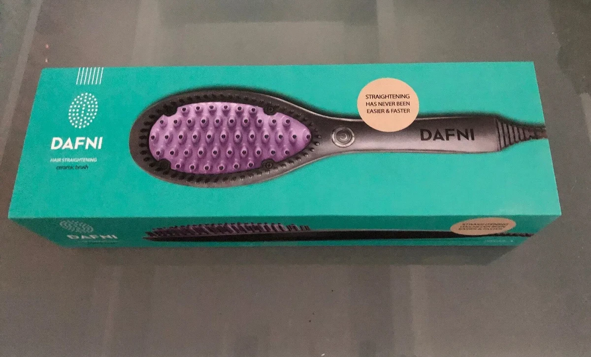 Dafni ceramic straightening brush top
