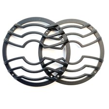 6.5" Full Metal Alu Speaker Covers Grill For Car Audio DJ PA Speaker Wave Design