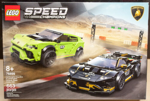 LEGO Speed Champions Lamborghini Urus ST-X Huracan Super Trofeo EVO (76899) New