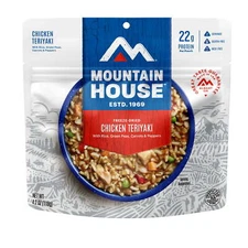 Chicken Teriyaki with Rice, Freeze Dried Backpacking & Camping Food, 2 Servings