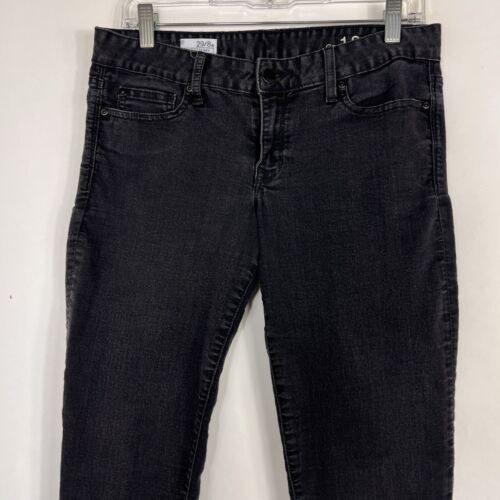 Gap Jeans Women's Size 8a/26 Ankle Always Skinny Charcoal Wash Lightweight Denim - Picture 2 of 9