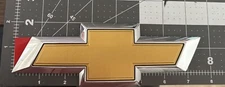 OEM Chevy Emblem Gold Silver Bowtie 2 Pack