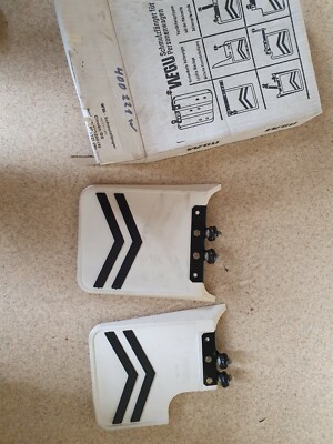 Mudflaps Citroen GS white mudflaps set NOS Wegu 