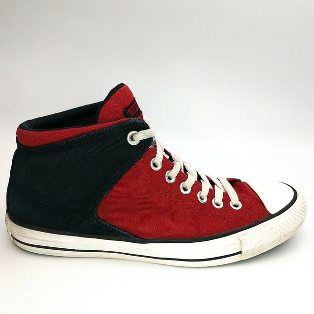 brick red converse