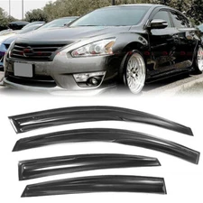 For 2007-2012 Nissan Altima Mugen Style Window Visors Vent Rain Guards Deflector