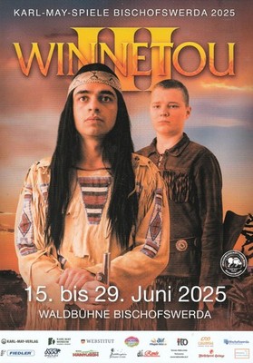 Karl May Spiele Bischofswerda Programmheft 2025 Winnetou 3