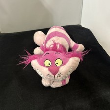 Disney Pink Cheshire Cat Plush 9" Alice In Wonderland Stuff Animal JZ14