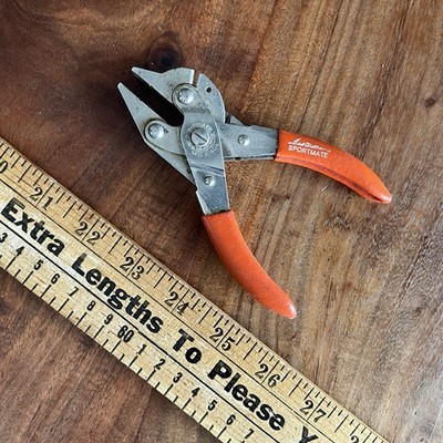 Vintage SARGENT TED WILLIAMS 5'' SPORTMATE FISHING Parallel Pliers USA