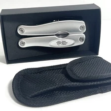 TOP Brand Stainless Steel Multi Tool • Time Warner • Pliers Knives Saw Etc. NEW