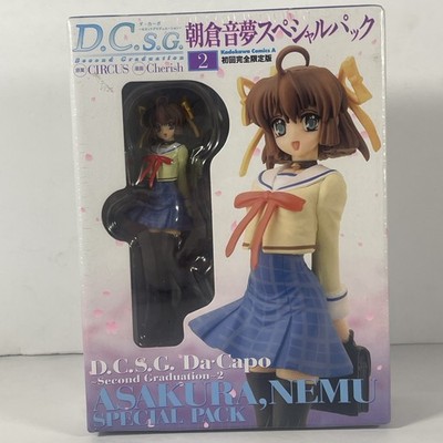 D.C.S.G Da Capo Nemu Asakura 2004 Special Pack 5'' Figure w/ Manga SEALED