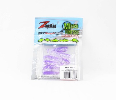 Zman Soft K�der Shad FryZ 1.75 Zoll 8/Pack Dark N Stormy (3994)