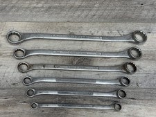 Vintage Craftsman 6pc Sae Offset Box End Wrench Set -v- Made In Usa 38 - 1 Vintage Craftsman 6pc Sae Offset Box End Wrench Set -v- Made In Usa 38 - 1