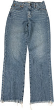 Madewell Women  s Light Wash The Perfect Vintage Straight Denim Jeans - 26