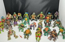 TMNT Teenage Mutant Ninja Turtles Action Figure Lot 24 Figures 90's, To 2010’s