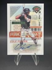 2024 Prospect Edition Cole Foster Prospect Ticket Auto
