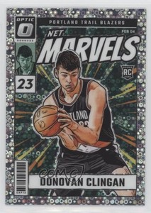 2024 Donruss Optic Net Marvels Fast Break Holo Prizm Donovan Clingan Rookie RC