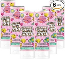Cussons Creations “Positive Vibes Only” Shower Gel – 250ml – Pack of 6 6.48 per litre