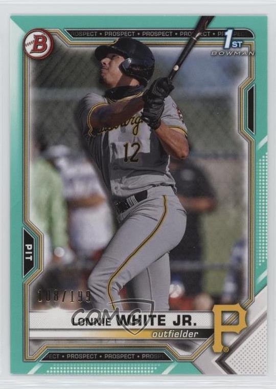 2021 Bowman Draft Aqua 108/199 Lonnie White Jr #BD-28 1o2