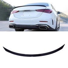 Spoiler baggliaio per Mercedes Classe C W206 Nero Sport