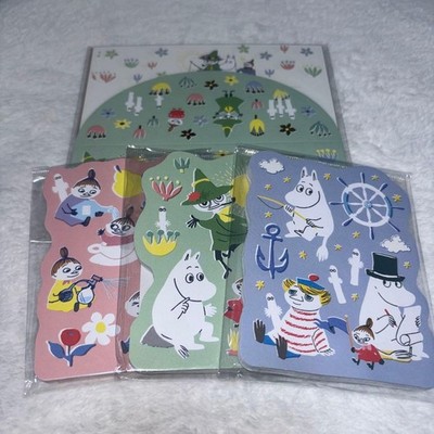 Moomin memo pad and letter set MOOMIN
