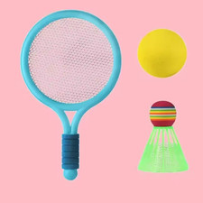 Kids Badminton Racket Set 2PCS Parent Child Outdoor Sports Tennis Game Toy