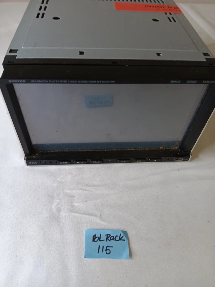 BV9755 *Read Description* Boss 2 DOUBLE DIN CAR 7" TOUCHSCREEN MONITOR DVD - Image 3 of 4