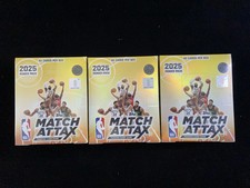 2025-26 Topps NBA Match Attax Power Box 10 Packs Sealed Lot*3 #14 YL27