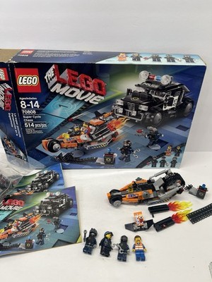 LEGO Movie Super Cycle Chase #70808 w/Instructions & Minifigures & BOX READ