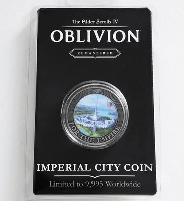 The Elder Scrolls IV Oblivion Imperial City Coin Official Limited Edition Badge