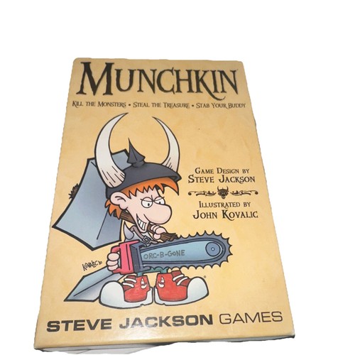 Munchkin Card Game ORIGINAL 1st Edition - (Steve Jackson Games) NEW Toy - Picture 1 of 2