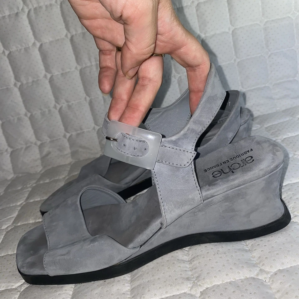 Arche France Mujer Azul Gamuza Tobillo Talla EU 41/US 9.5 Foto 4 de 4