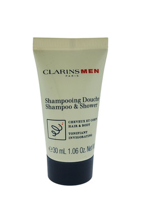 Clarins Hair And Body Invigorating Shampoo & Shower 30ml 1.06oz Sealed Travel