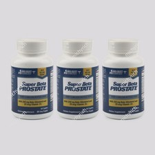 3 Pack  Super Beta Prostate Advanced Male Beta-Sitosterol 60 Caplets EXP 2028 
