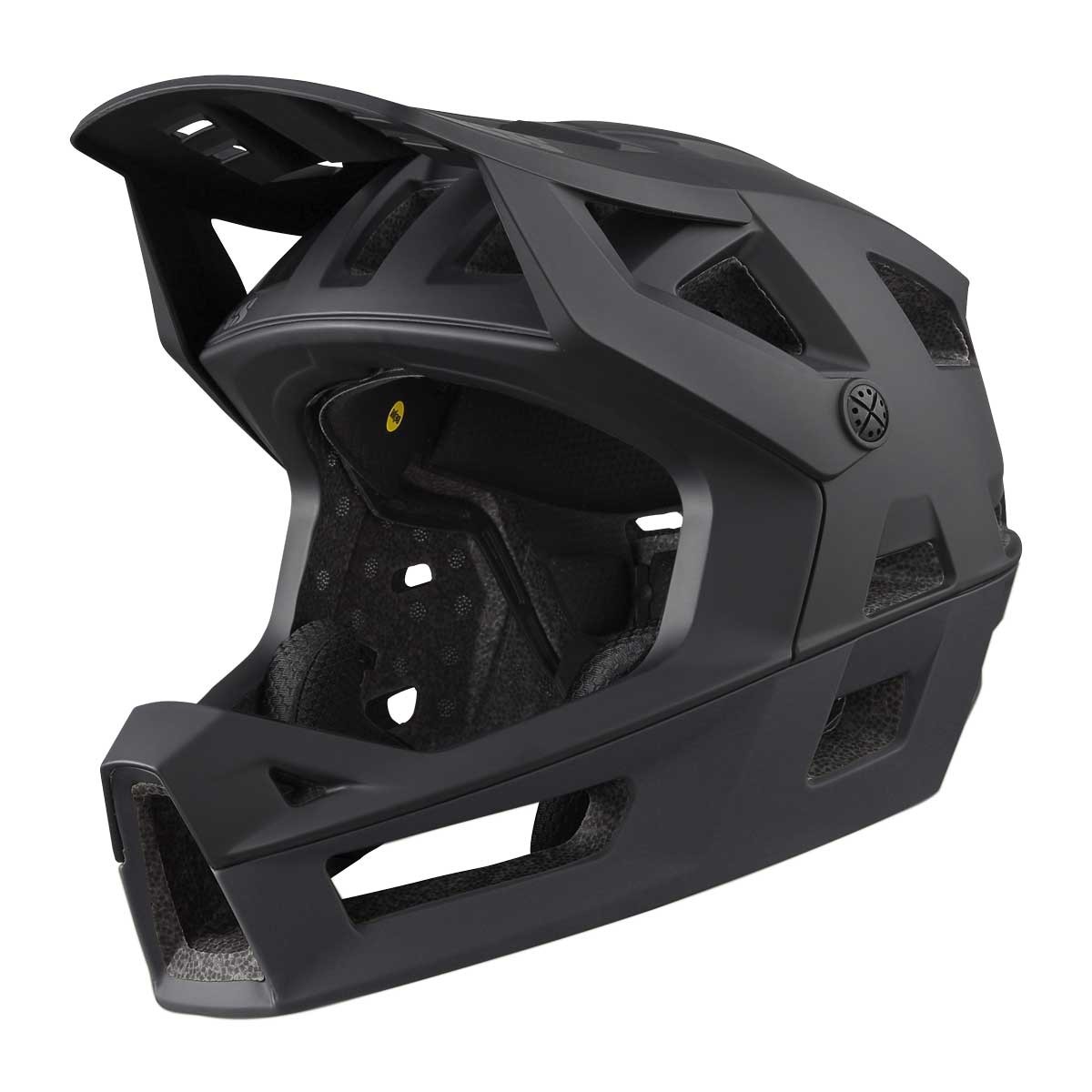 Полнолицевой шлем для горного велосипеда iXS Trigger FF MIPS Enduro черный SM 54-58 см 48290₽