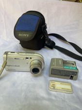 Sony Digital Camera Cybershot DSC-P10 5.1MP Silver Tested/WORKS bundle