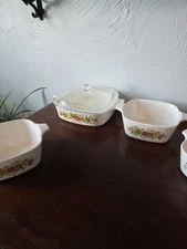 CorningWare "Spice of Life"  Casserole Made of Pyroceram Ceramic-glass Material