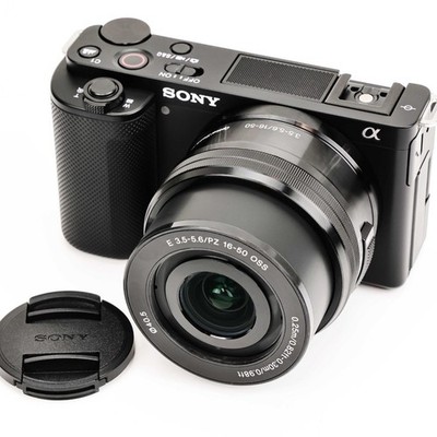 Sony Alpha ZV-E10 25.0MP Camera - Black (16-50mm Zoom Lens Kit) Shutter 383