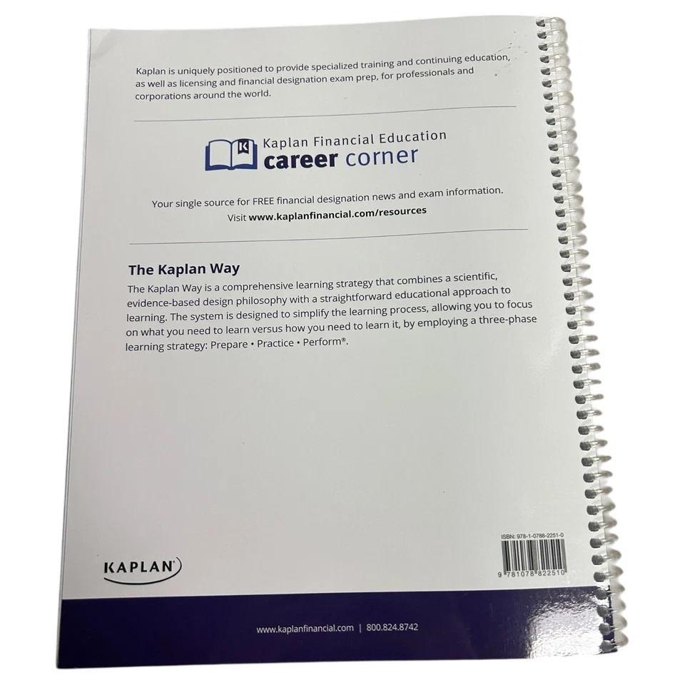 Kaplan Securities Industry Essentials Sie License Class Notes 3rd Edition book - Image 2 of 2