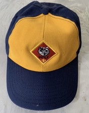 SALE Cub Scout Wolf Cub Rank Scout BSA Uniform Hat Adjustable Strap Small/Medium