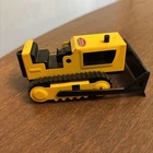 Vintage Tonka Mini Yellow Bulldozer 1970s or later 4 1/4 in.