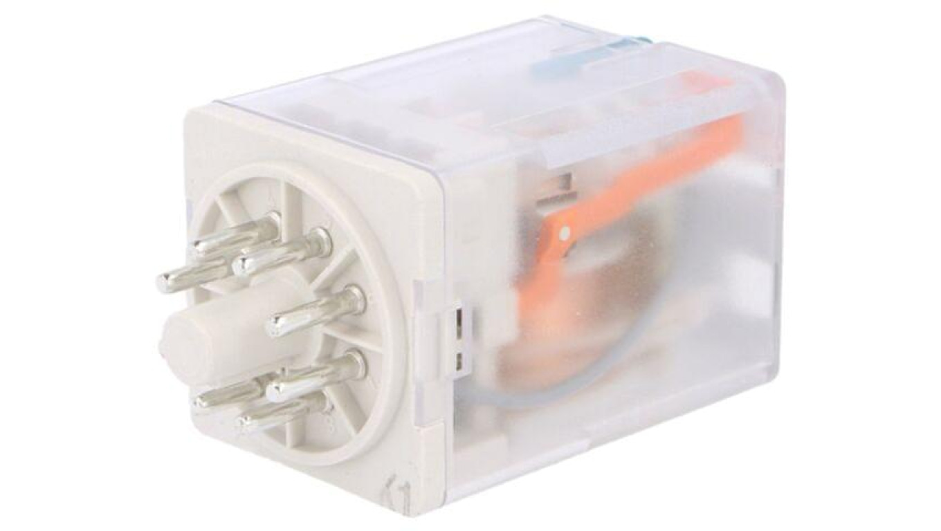 CR-U012DC2L Electromagnetic Relay, DPDT, Coil Voltage: 12VDC, Max 250VAC /T2UK