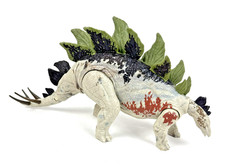 Mattel Jurassic World Gigantic Dino Trackers Stegosaurus Figure Tested FREE SHIP