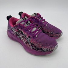 Asics Gel Noosa TRI 16 GS Kids Size US 3.5 Purple Pink Running Shoes Sneakers