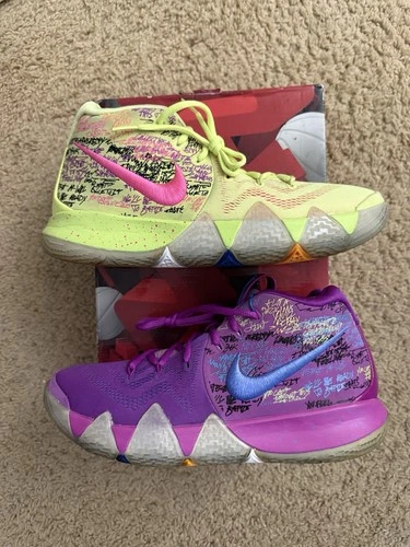 Size 9.5 - Nike Kyrie 4 Confetti