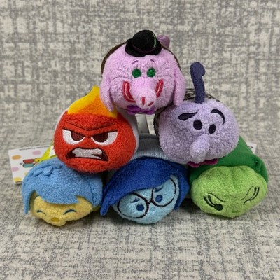Disney Store Tsum Tsum INSIDE OUT Complete Set of 6 NEW!
