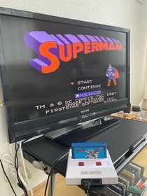 Kemco Superman Famicom NES Action Game KSC-SN