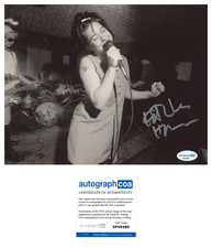 Kathleen Hanna 'Bikini Kill' Band Signed 8x10 Photo Lead Singer ACOA