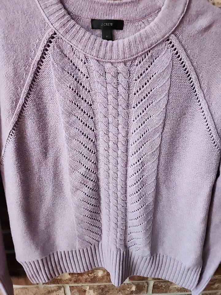 J Crew Jersey Lana Talla Mediana Foto 2 de 4