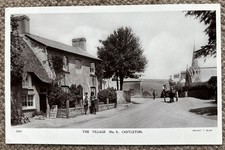 Cardiff. Castleton village, Ernest T Bush postcard